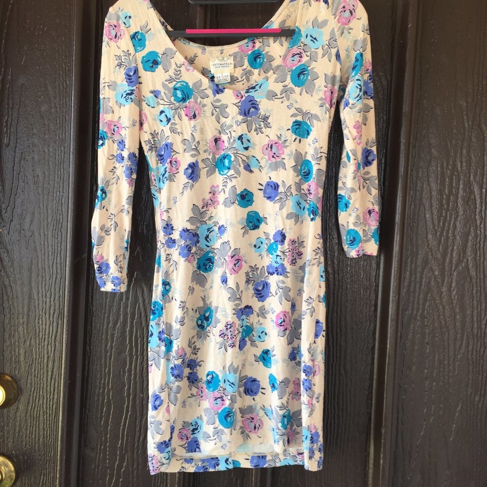 Intimately Free People Long Sleeve Bodycon Dress